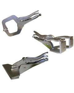 3PCE WELDING CLAMPS - MIXED SET