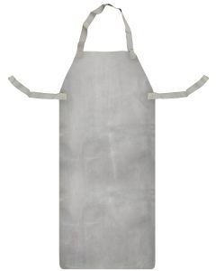 CHROME LEATHER APRON & TIES (24" X 48")