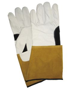 Goatskin TIG Gauntlet Split Leather