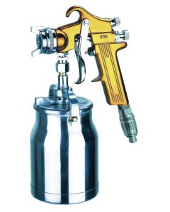 SUCTION FED SPRAY GUN C/W REGULATOR