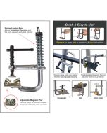 STRONG HAND SLIDING ARM - ONE HANDED CLAMP