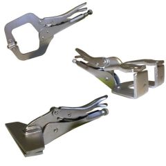 3PCE WELDING CLAMPS - MIXED SET