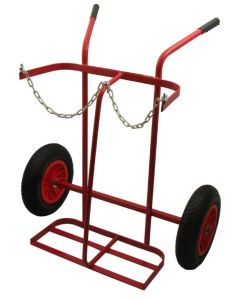 OXYGEN/ACETYLENE CYLINDER TROLLEY 16"