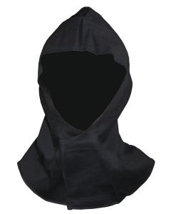 FLAME RETARDANT HOOD WITH VELCRO FASTENING