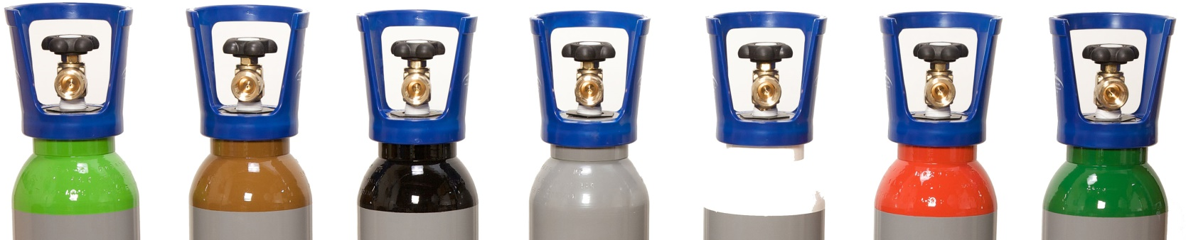 Gas Cylinders - Line Up Gas Cylinders - Line Up